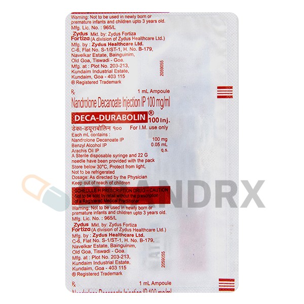 Deca-Durabolin Injection Kit 100 mg Zydus Healthcare Ltd.