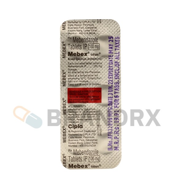 Mebex 100 mg Cipla