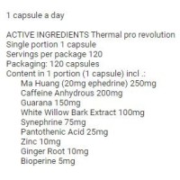 Revange Nutrition - Thermal pro revolution 60 kapsul Revange Nutrition