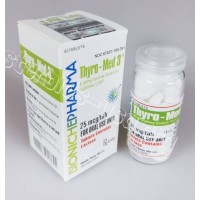 Thyro-Med 3 Bioniche Pharma (Liothyronine Sodium) 60tabs (25mcg/tab) Bioniche Pharmaceuticals